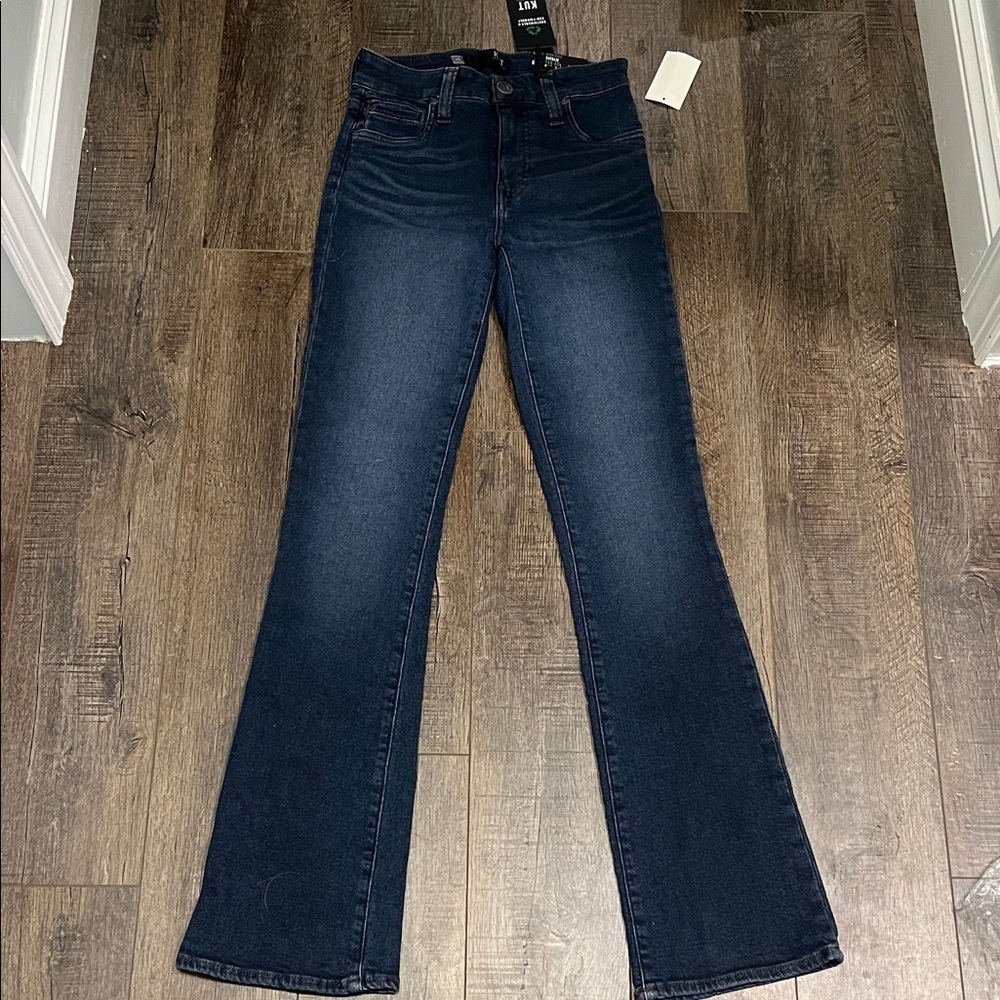 Kut from the Kloth Dark Blue Boot Cut Jeans